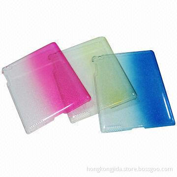 Transparent Plastic Cases for iPad 3, Customized Colors are Accepted, Ideal for Promotional Gifts
